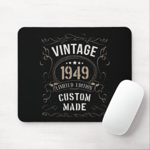 Mousepad Vintage 1949 Limited Edition Personalizada