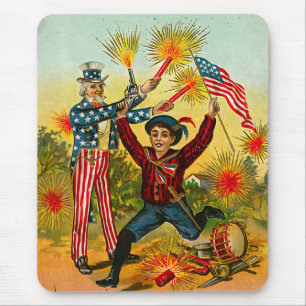Mousepad Vintage 4 de julho
