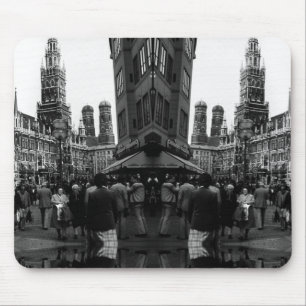 Mousepad Vintage Alemanha Munique Frauenkirche Frauenplatz 