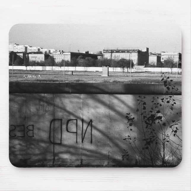 Mousepad Vintage Alemanha Muro de Berlim, 1970 (Frente)