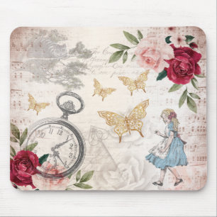 Mousepad Vintage Alice No País Das Maravilhas