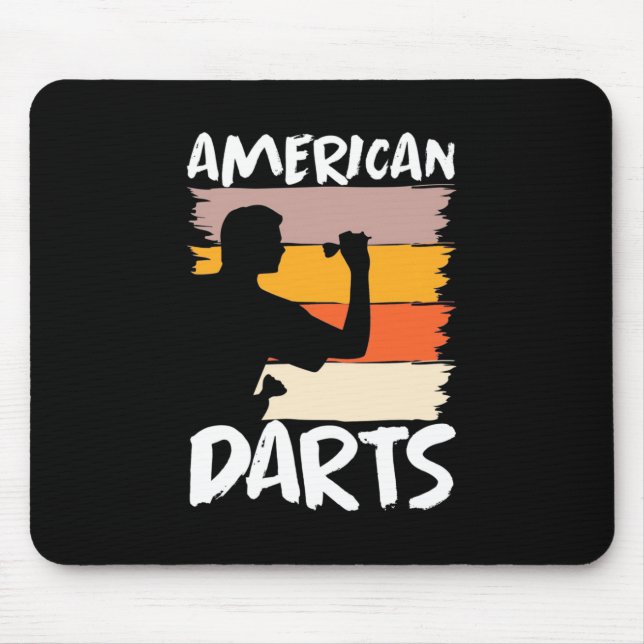 Mousepad Vintage American Dart (Frente)
