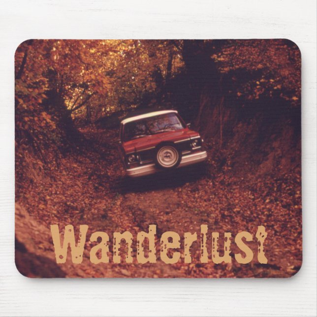 Mousepad Vintage Americana Wanderlust (Frente)