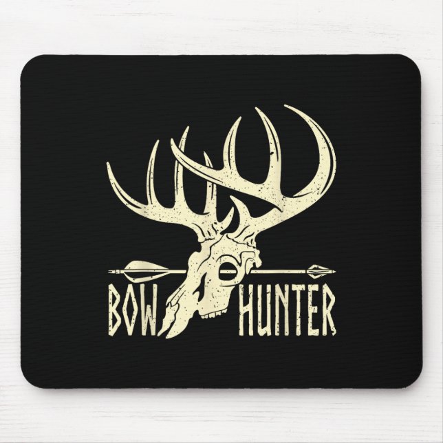 Mousepad Vintage Arco Hunter American Deer Hunting Archery (Frente)