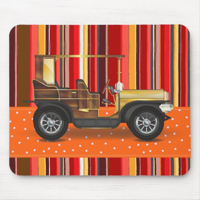 Mousepad Vintage Automobile (Frente)
