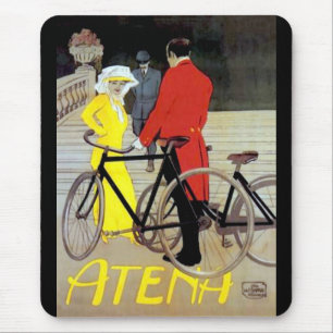 Mousepad Vintage Bike Poster