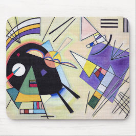 Mousepad Vintage Black and Violet - Arte Kandinsky