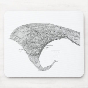 Mousepad Vintage Black & White Provincetown