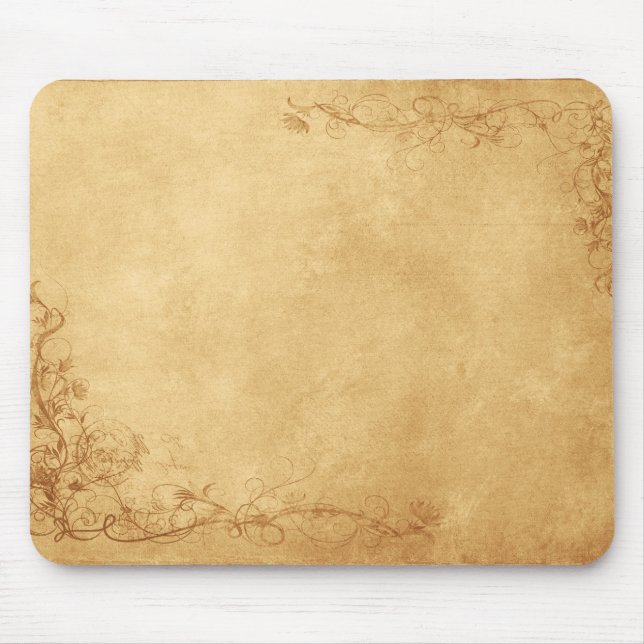 Mousepad Vintage Caramel Brown (Frente)