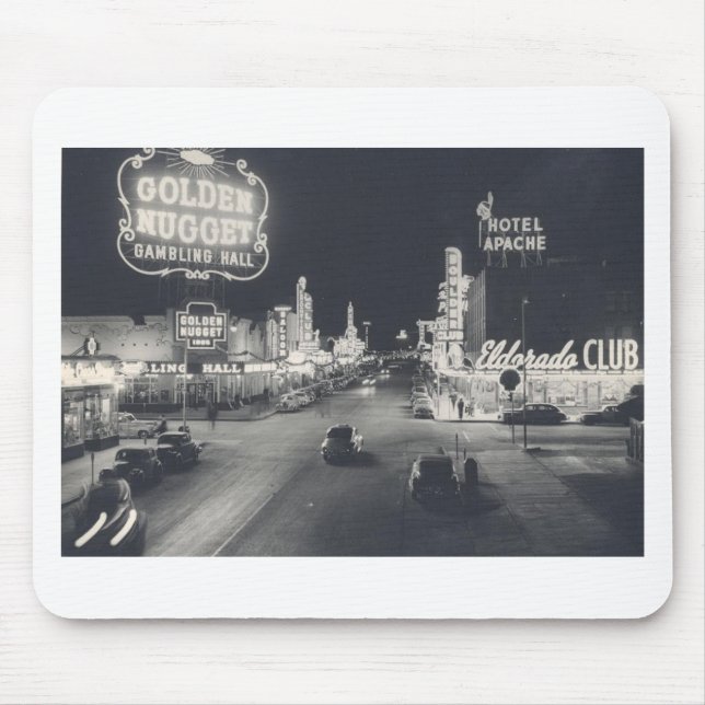 Mousepad Vintage Centro Las Vegas (Frente)