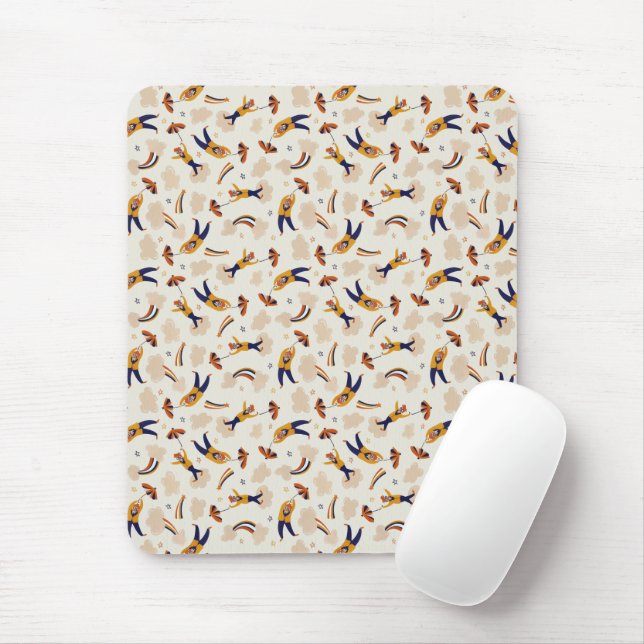 Mousepad Vintage Circus Clowance Party (Com mouse)