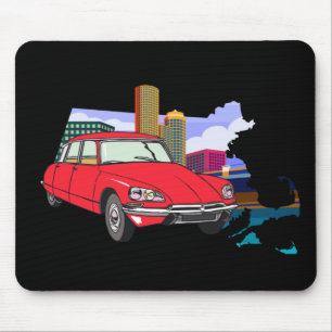 Mousepad Vintage Citroen DS 19 Der Hecht