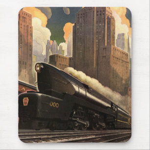 Mousepad Vintage City, T1 Comboio Duplex em Caminhos de Fer