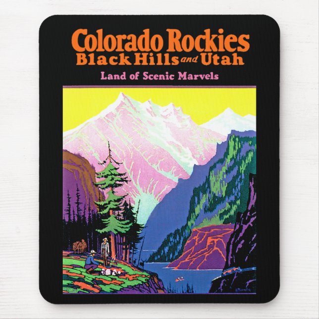 Mousepad Vintage Colorado (Frente)