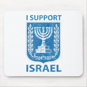 Mousepad Vintage da brasão de Israel