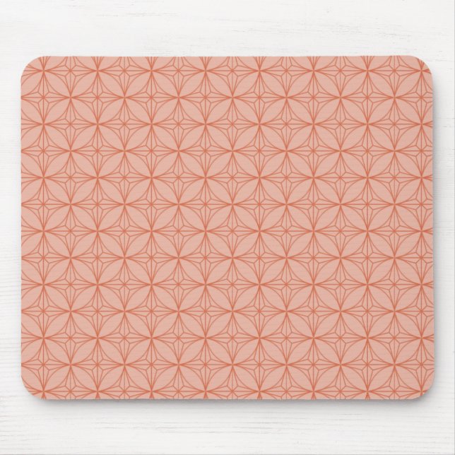 Mousepad Vintage Dazzle Mousepad, Peach (Frente)