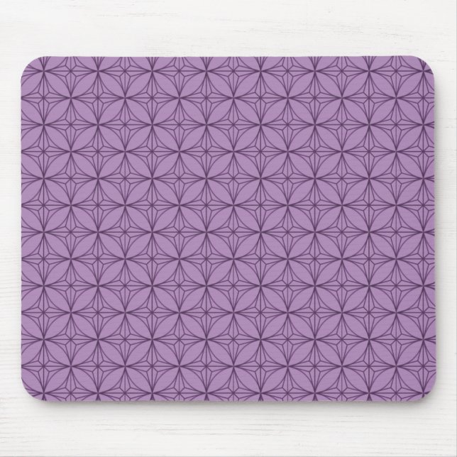 Mousepad Vintage Dazzle Mousepad, Wisteria (Frente)