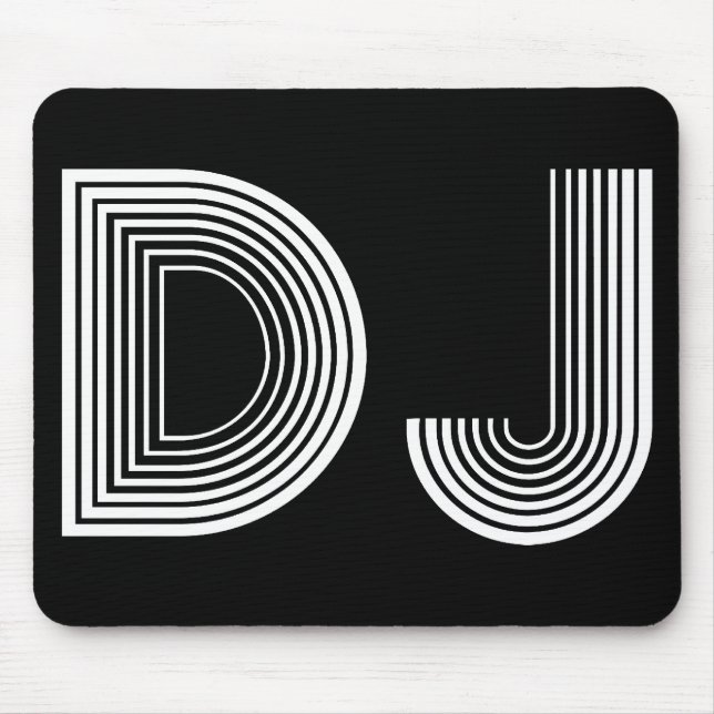 Mousepad vintage DJ (Frente)