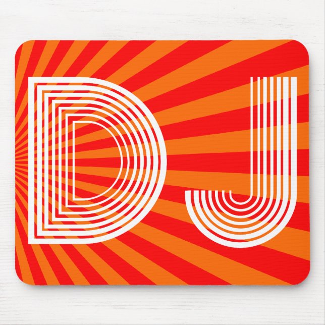 Mousepad vintage DJ (Frente)