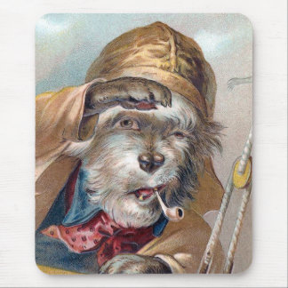 Mousepad "Vintage do cão de mar velho" (vencedor do TBA)