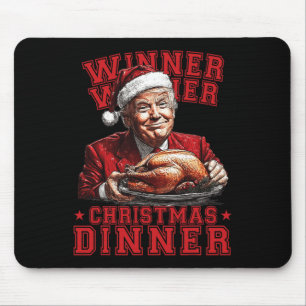 Mousepad Vintage Engraçado Vencedor do Trump no Natal