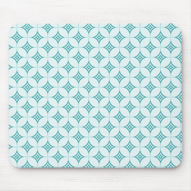 Mousepad Vintage Fabuloso Mousepad, Turquoise (Frente)