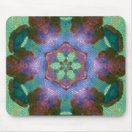 Mousepad Vintage Feel - Design abstrato - Azulejo mosaico