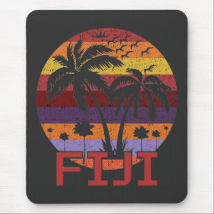 Mousepad Vintage Fiji Summer Beach Viagem