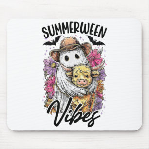 Mousepad Vintage Flora Ghost Cow Pumskin Shirt Summerentre 