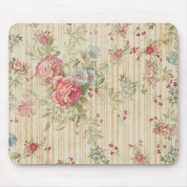 Mousepad Vintage floral (Frente)
