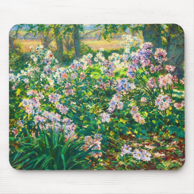 Mousepad Vintage Flores bonito Ilustração Windflower (Frente)