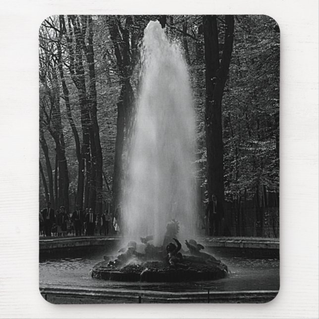 Mousepad Vintage France Versailles Palace Ceres fountain (Frente)