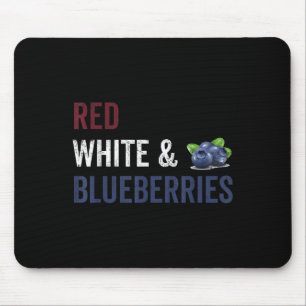 Mousepad Vintage Funny Red, White E Blues Patriota
