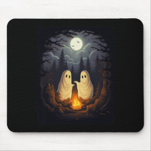 Mousepad Vintage Ghost Camping Campfire Gotheen Me