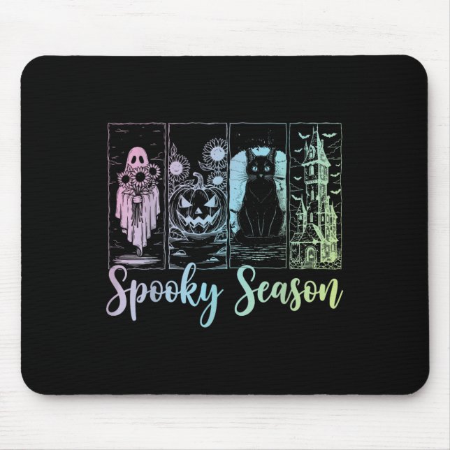 Mousepad Vintage Halloween Horror Soky Season (Frente)