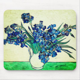 Mousepad Vintage Irises (1890) apresentada por Vincent Van 