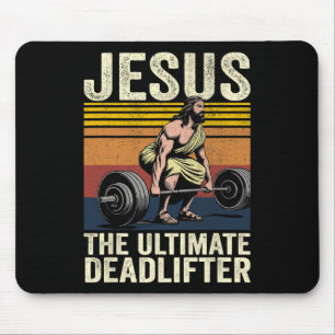 Mousepad Vintage Jesus, o último Cristo Engraçado do Deadli