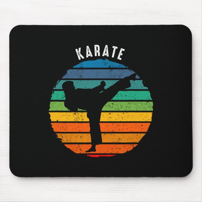 Mousepad Vintage Karate Clothing - Karate Sunset (Frente)