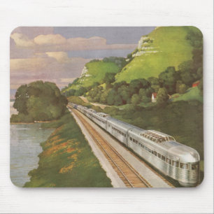 Mousepad Vintage, Locomotive in Country