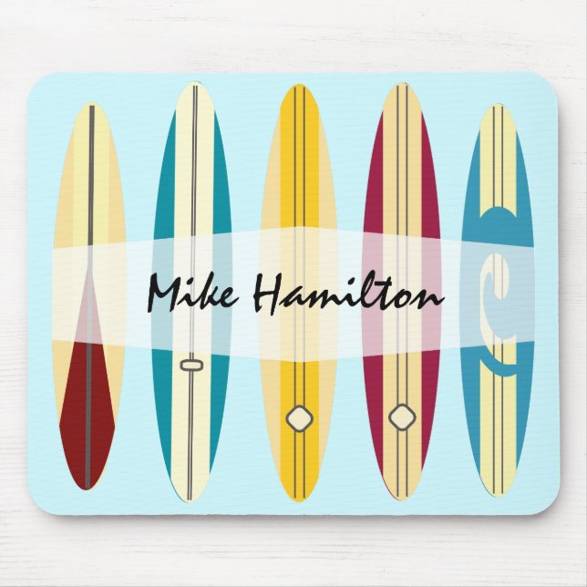 Mousepad Vintage Longboards (Frente)