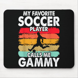 Mousepad Vintage Meu Jogador de Futebol Favorito Me Chama d