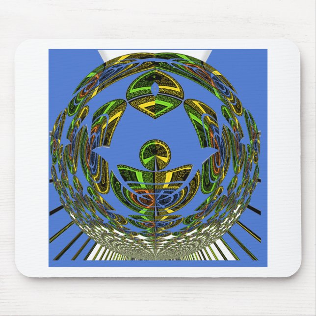 Mousepad Vintage moderno Motif (Frente)