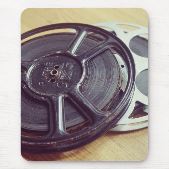 Mousepad Vintage Movie Reel (Frente)