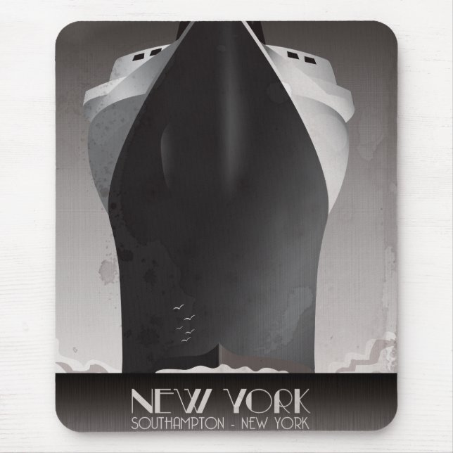Mousepad Vintage New York A Southampton (Frente)