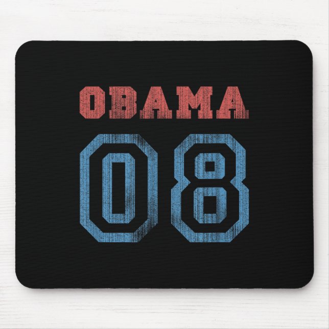 Mousepad Vintage Obama 08 (Frente)