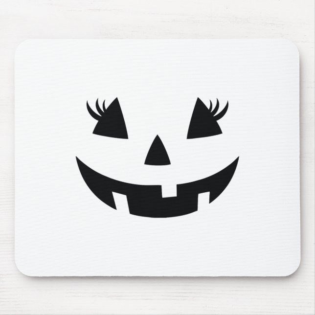 Mousepad Vintage Pumpkin Face Jackolantern Jack O Lanterna  (Frente)