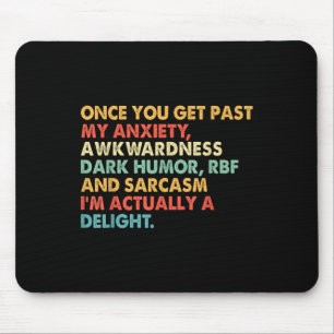 Mousepad Vintage Quando Passa Minha Ansiedade Adoração D