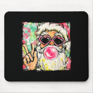 Mousepad Vintage Retro Papai Noel Chiclete Nk Sungles Natal
