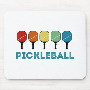 Mousepad Vintage Retro Pickleball Funny