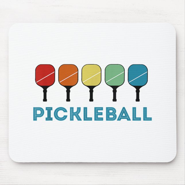 Mousepad Vintage Retro Pickleball Funny (Frente)